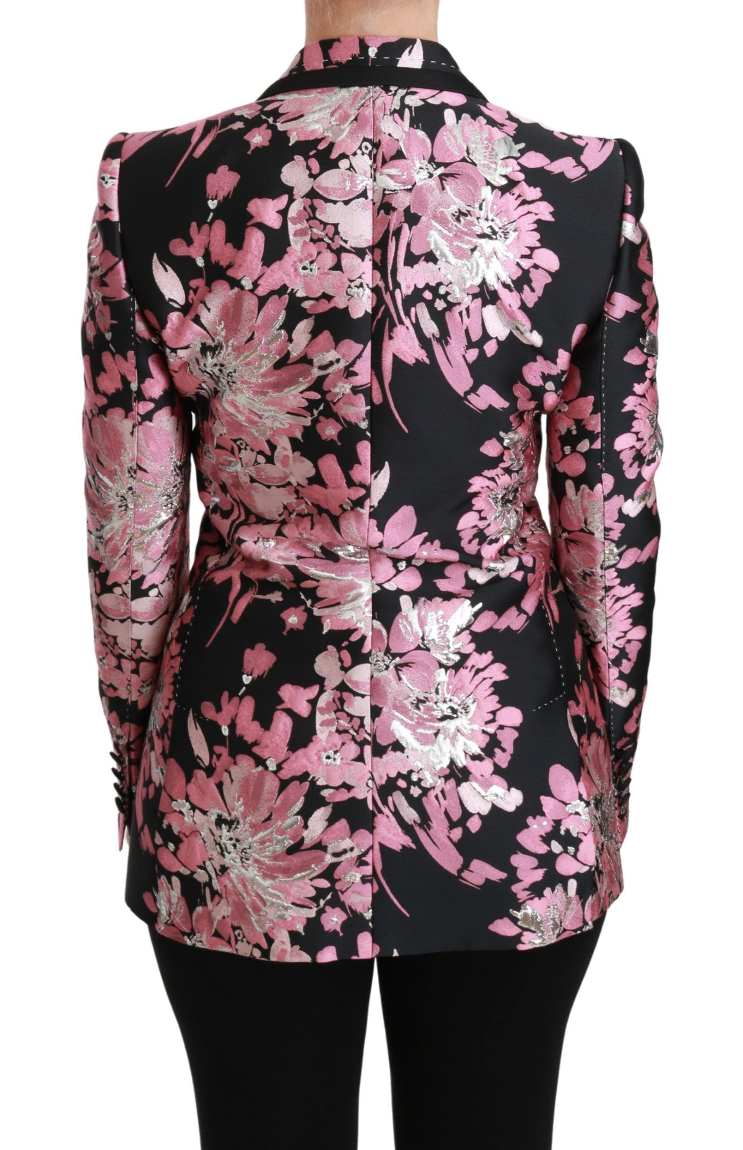 Dolce & Gabbana Elegante Bloemen Jacquard Blazer