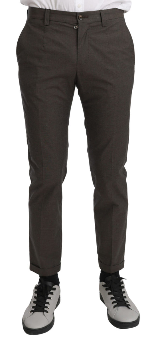 Dolce & Gabbana Elegante Bruine Casual Broek