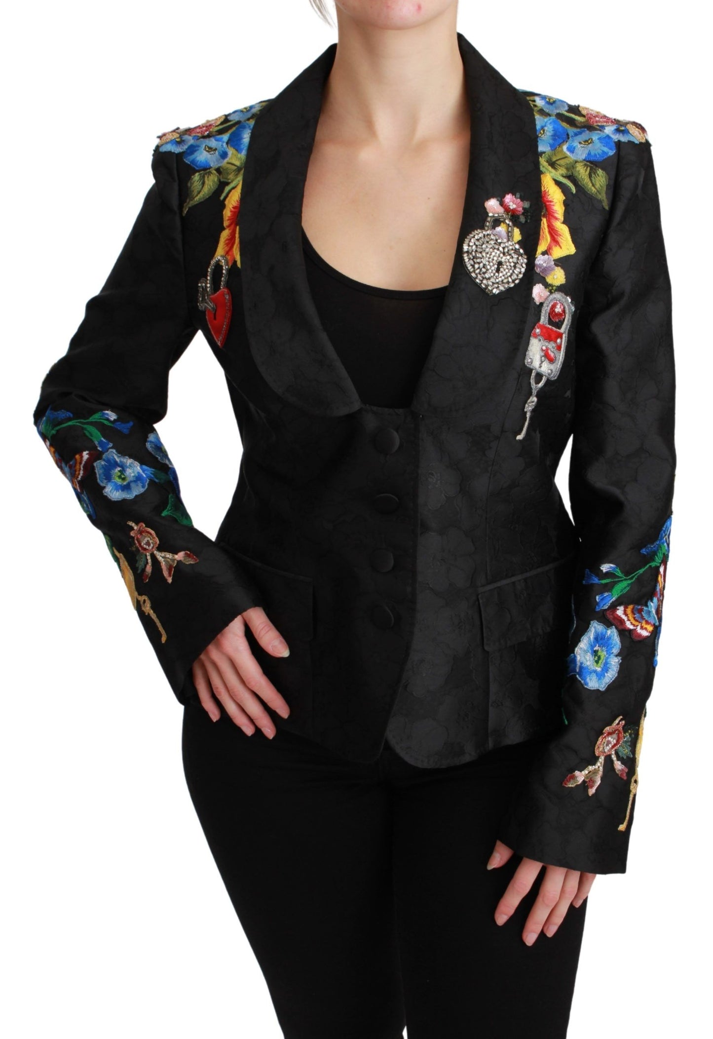 Dolce & Gabbana Enchanted Siciliaanse Brokaat Blazer