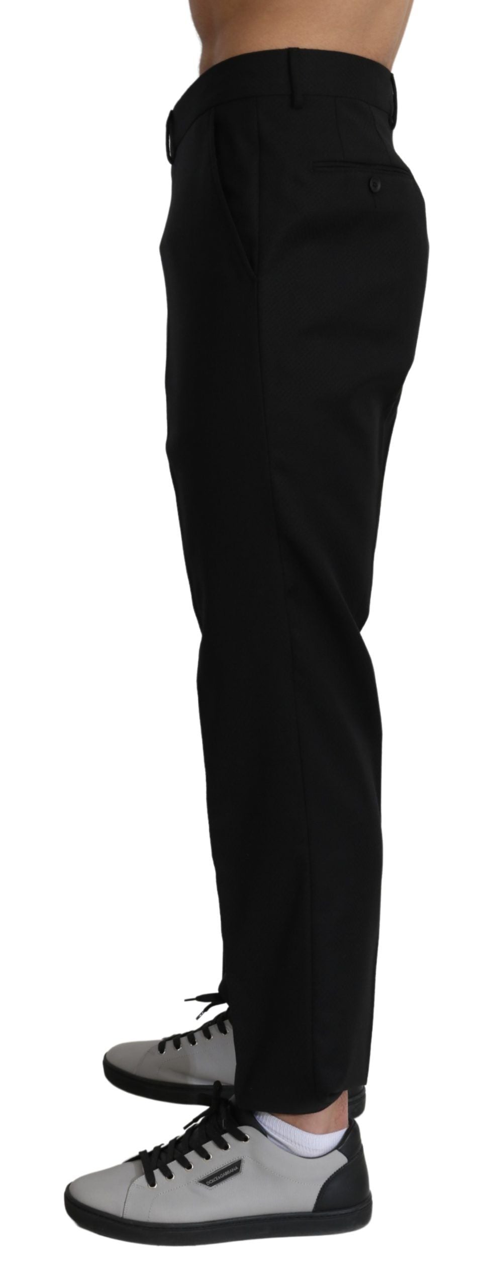 Dolce & Gabbana Elegante Slim Fit Formele Broek