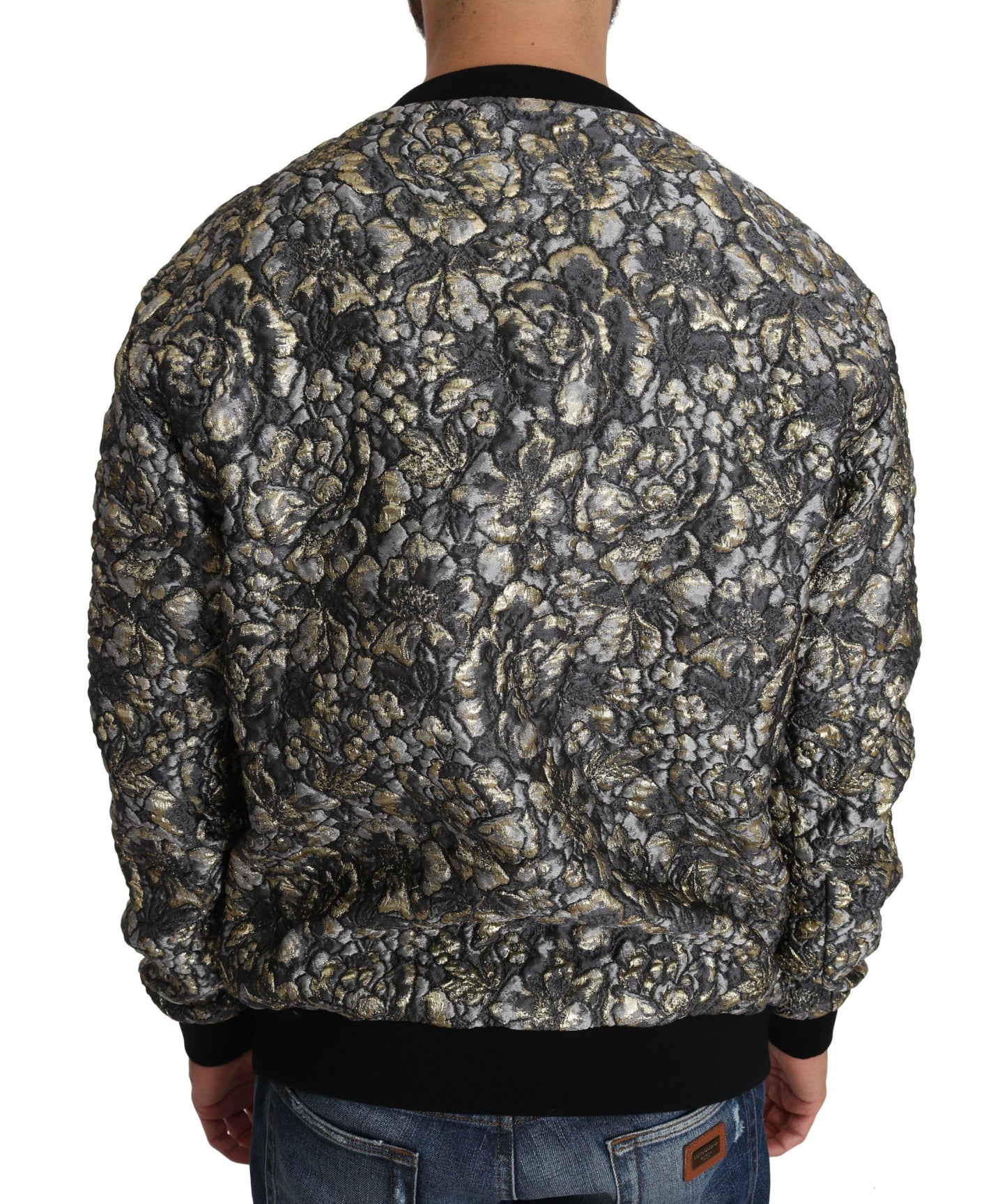 Dolce & Gabbana Samba Jacquard Palm Crewneck Trui