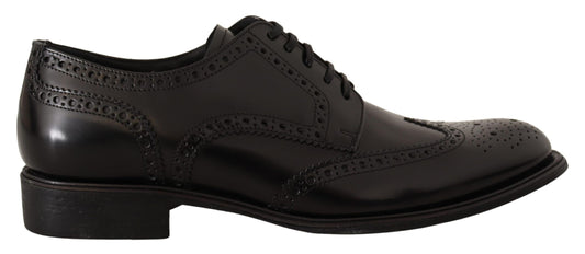 Dolce & Gabbana Elegante Wingtip Derby Oxford Schoenen