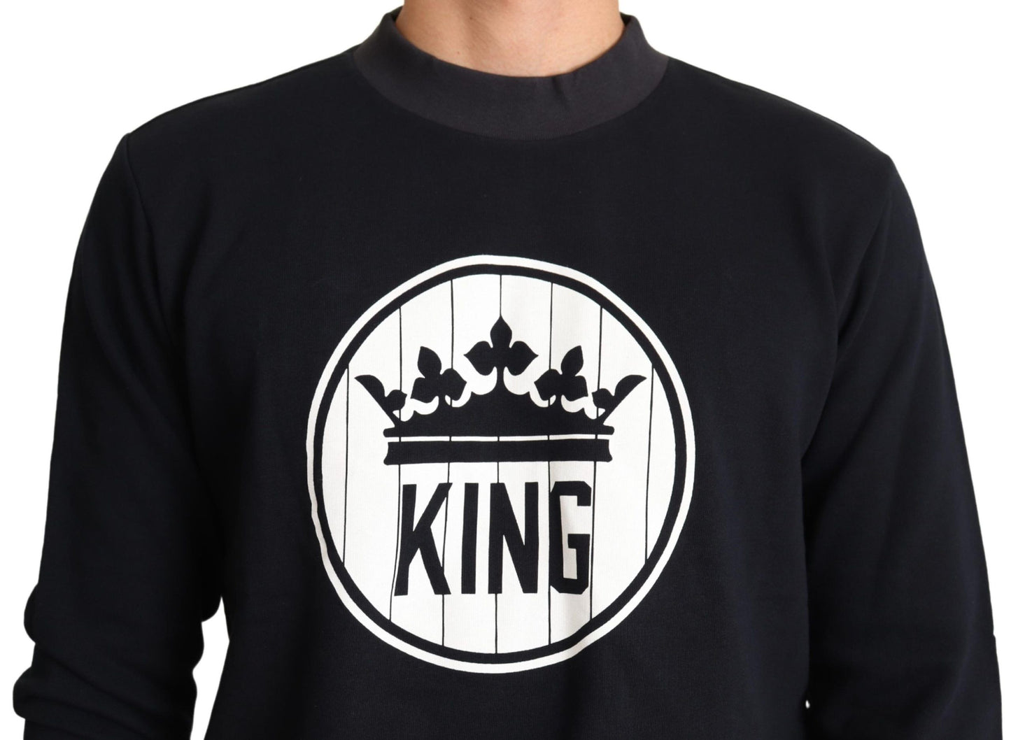 Dolce & Gabbana Regal Crown Motive Crewneck Trui