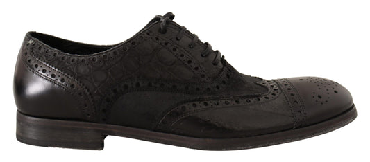 Dolce & Gabbana Exotische leren Brogue Derby Dress-schoenen