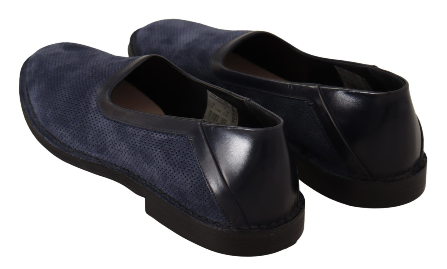 Dolce & Gabbana Elegante Loafers van Geperforeerd Leer