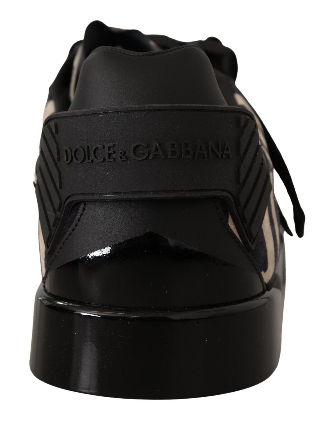 Dolce & Gabbana Zebra Suède Lage Top Mode Sneakers