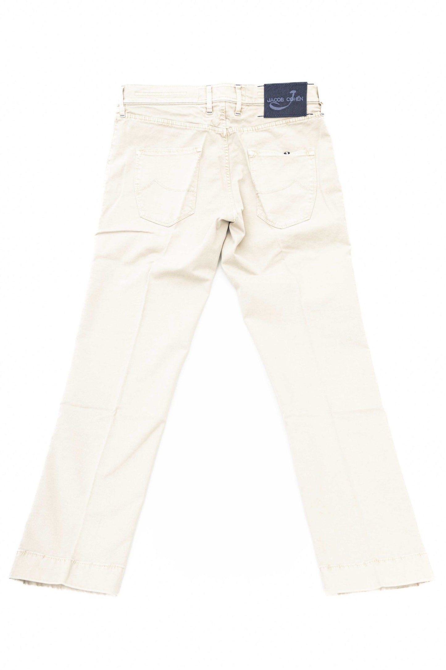 Jacob Cohen Elegante Zilveren Chino Model Broek