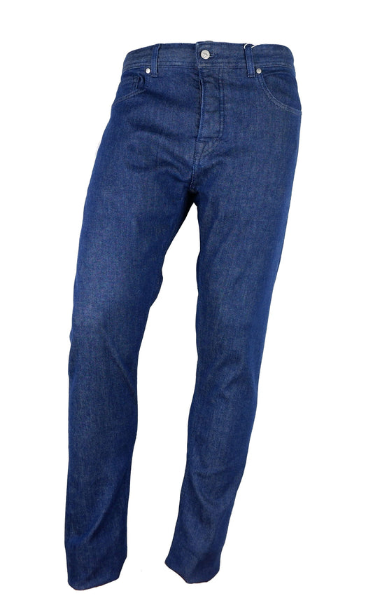 Aquascutum Elegant Dark Blue Denim for Men