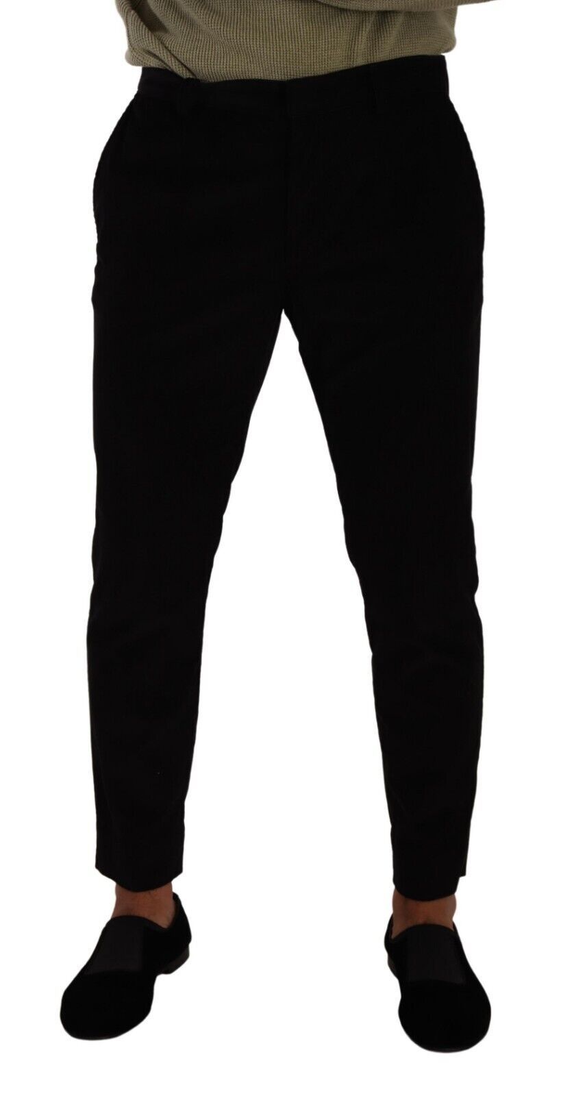 Dolce & Gabbana Elegante Slim Fit Corduroy Skinny Broek