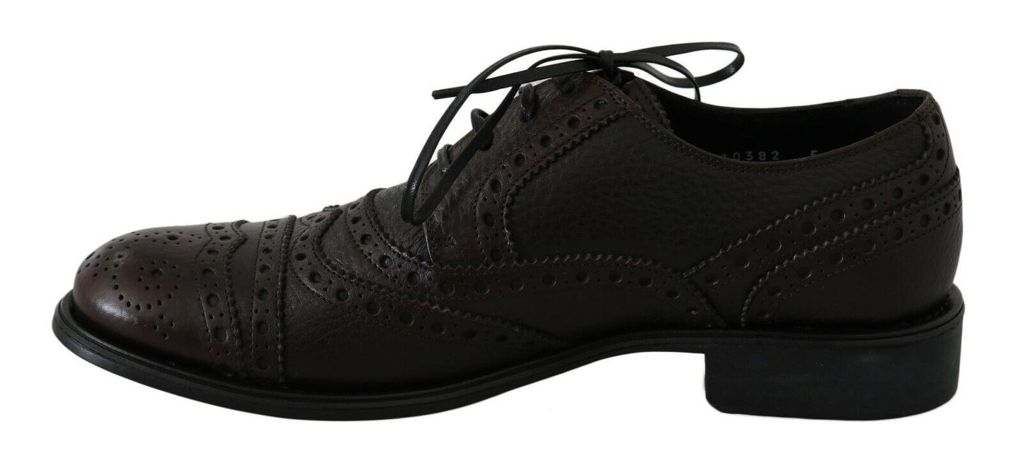 Dolce & Gabbana Elegante Wingtip Derby Dress Schoenen