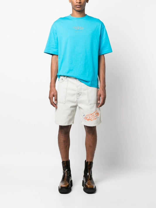 Off-White Denim Shorts