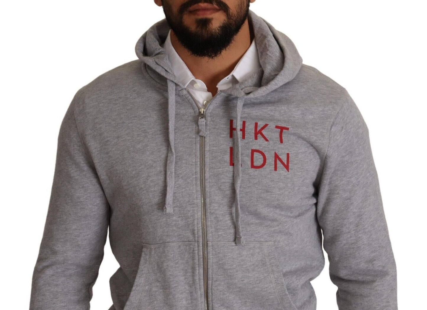 Elegante Hackett Full Zip Hooded Sweater