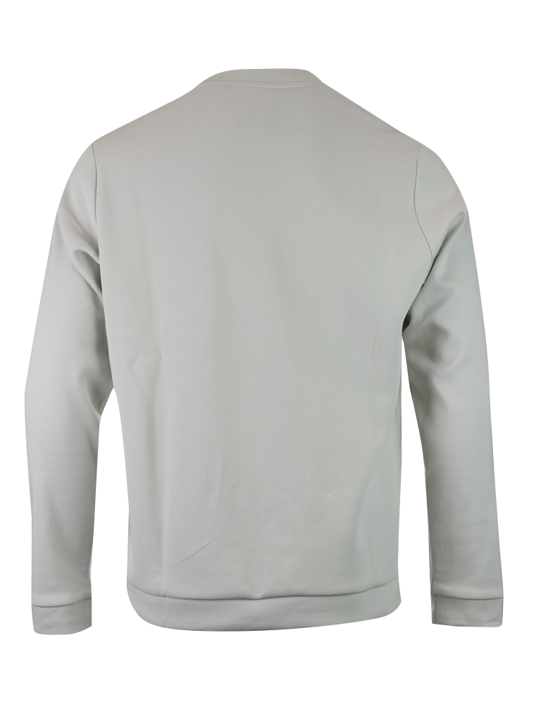 Hugo Boss Elegante Beige Katoenen Sweatshirt