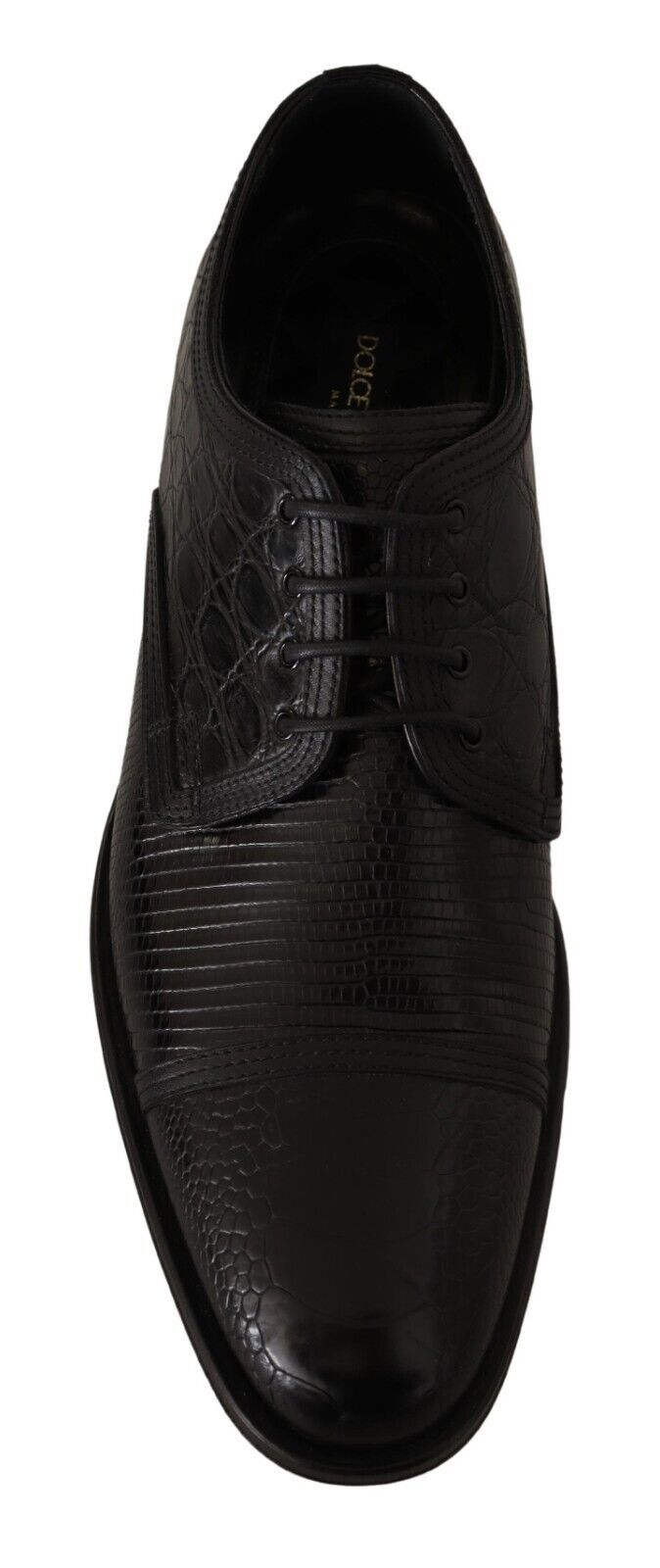 Dolce & Gabbana Exotic Leather Formele veterschoenen