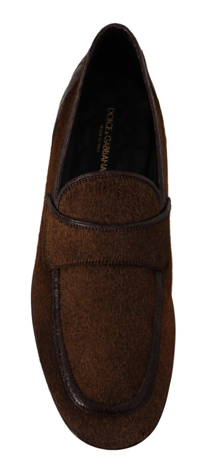 Dolce & Gabbana Exquise Exotische Leren Loafers