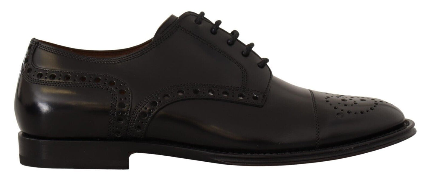 Dolce & Gabbana Elegante Wingtip Oxford Formele Schoenen