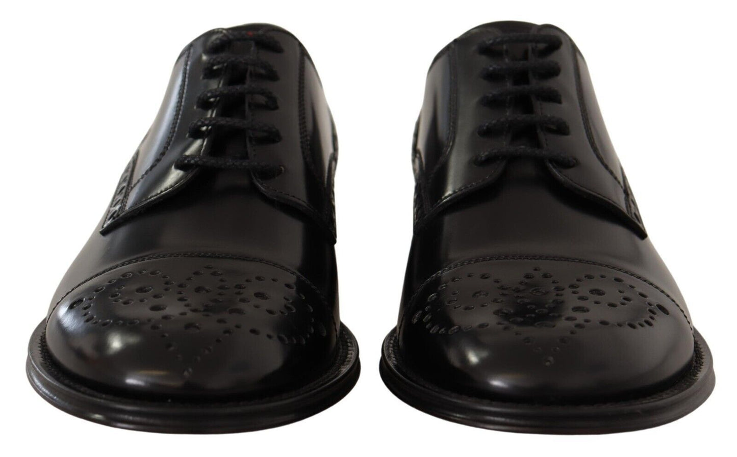 Dolce & Gabbana Elegante Wingtip Oxford Formele Schoenen