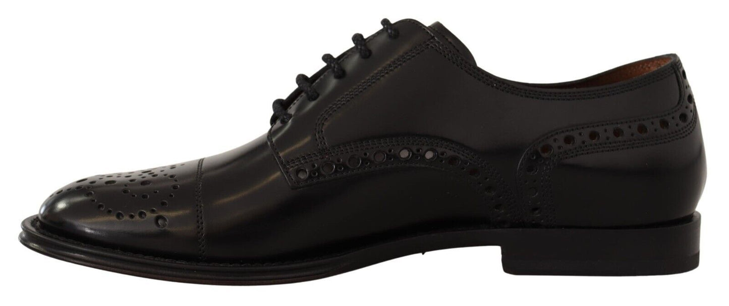 Dolce & Gabbana Elegante Wingtip Oxford Formele Schoenen