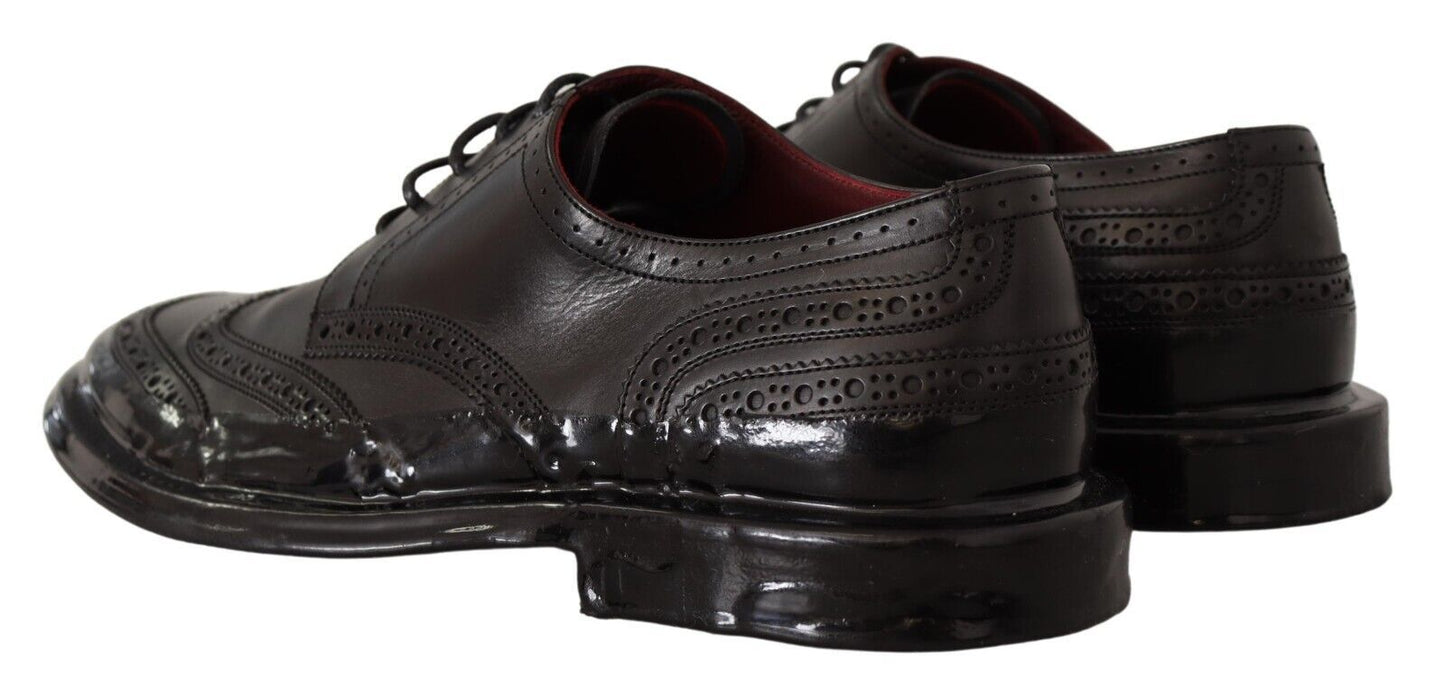 Dolce & Gabbana Elegante kalfsleren Derby Oxford Wingtips