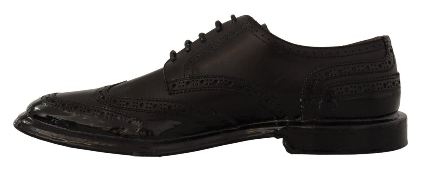 Dolce & Gabbana Elegante kalfsleren Derby Oxford Wingtips