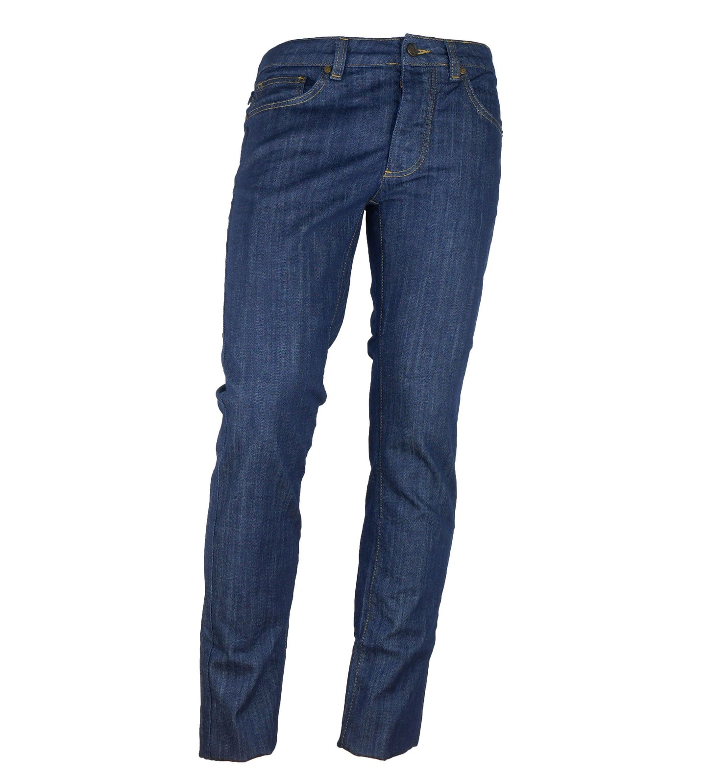 Cavalli Class Elegante Donkerblauwe Denim Essentials