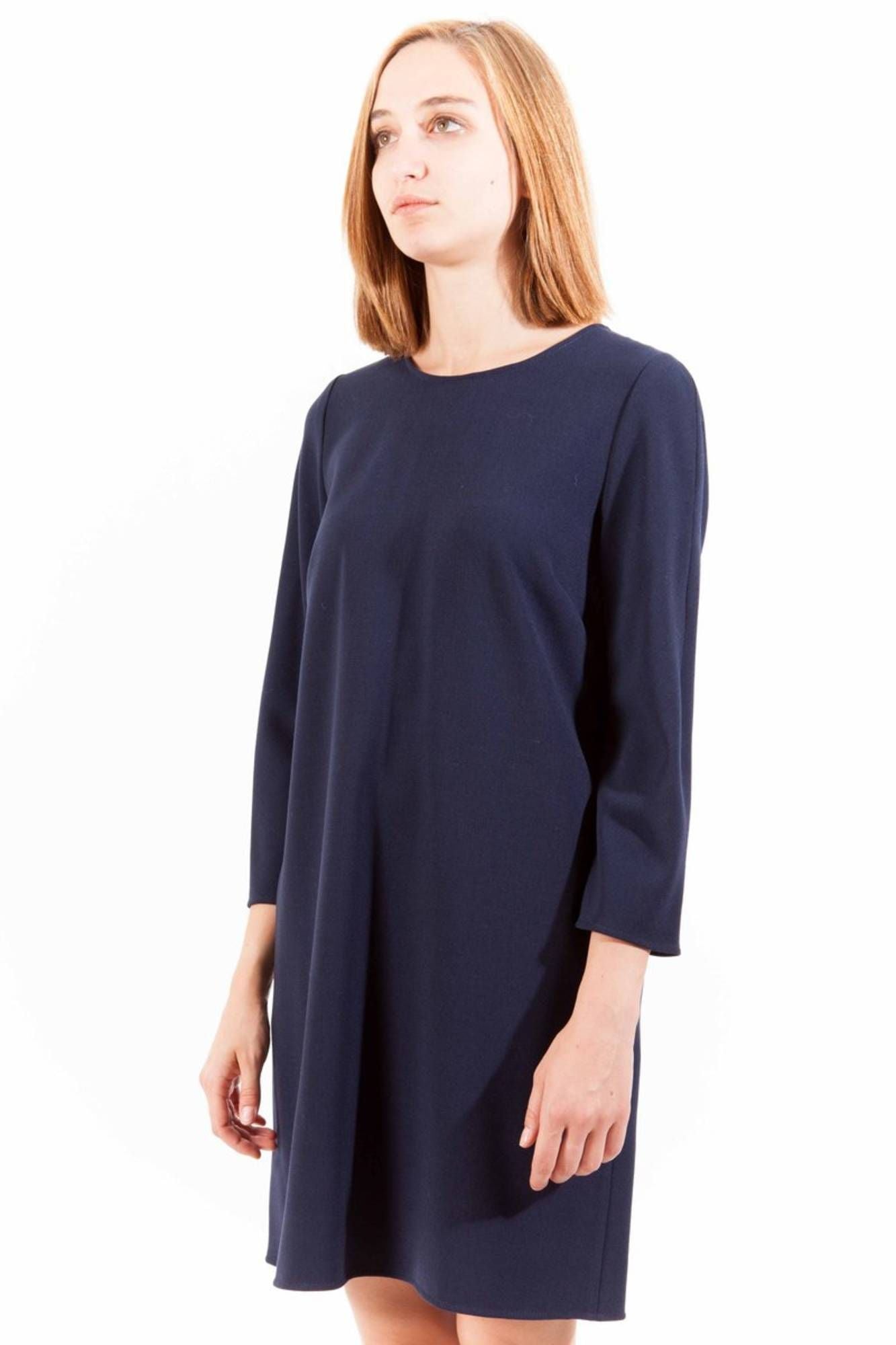 Gant Blue Wool Women Dress