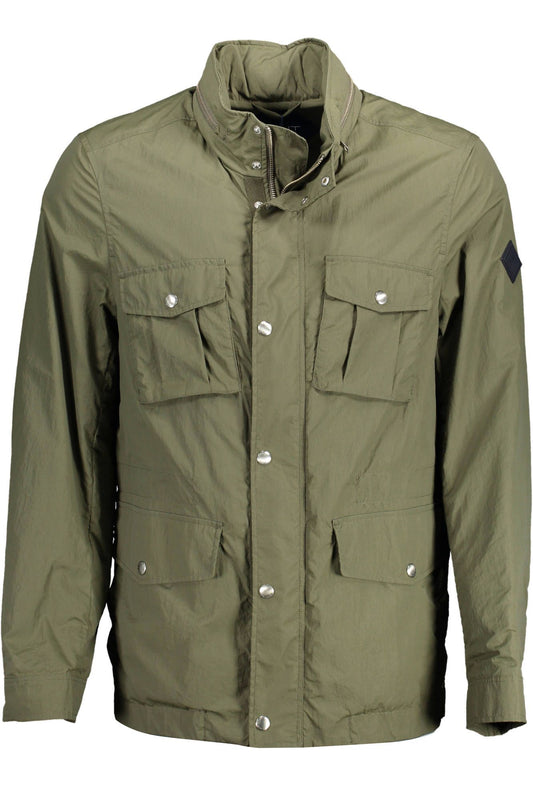 Gant Green Polyamide Men Jacket