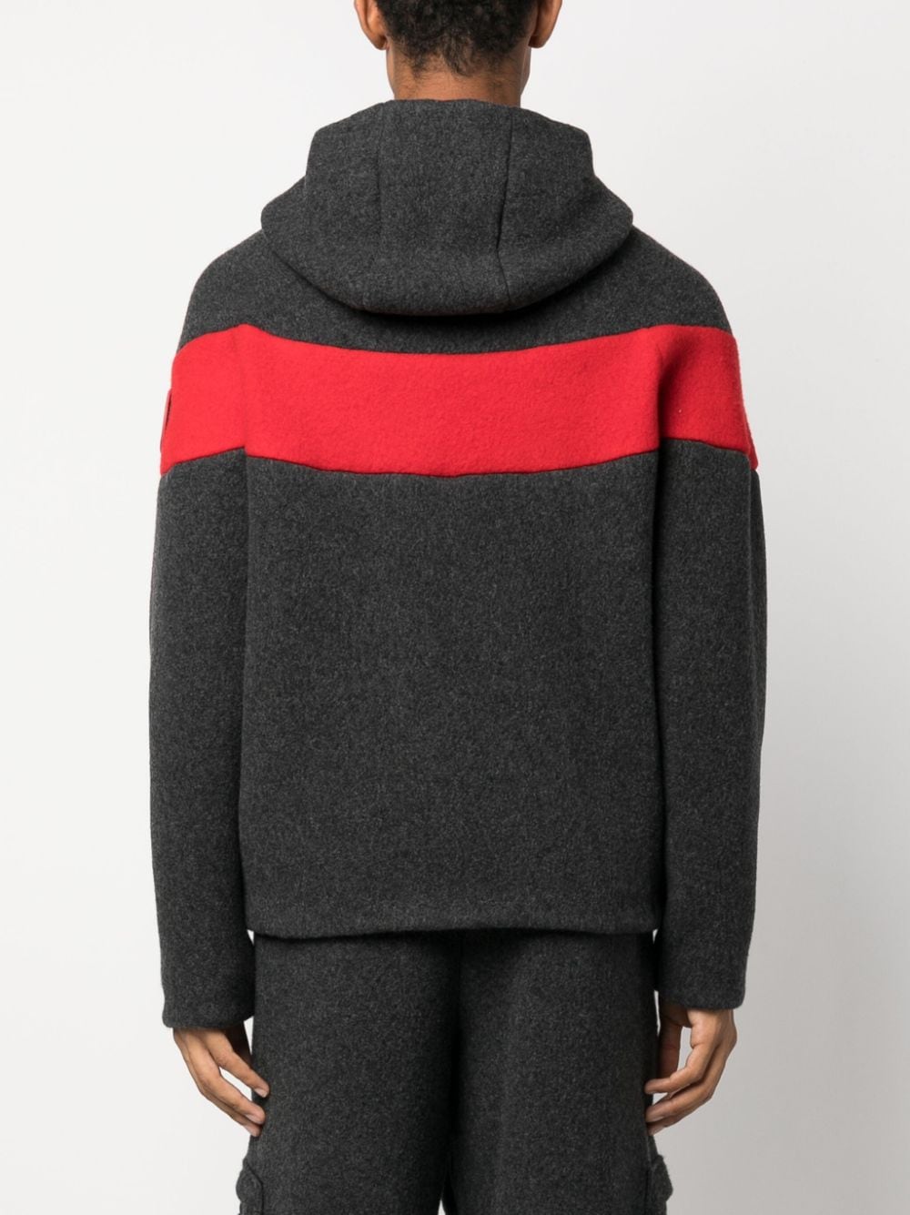 Giorgio Armani Hoodie met colourblocking