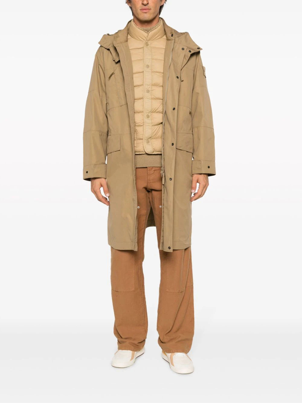 Stone Island Parka met capuchon