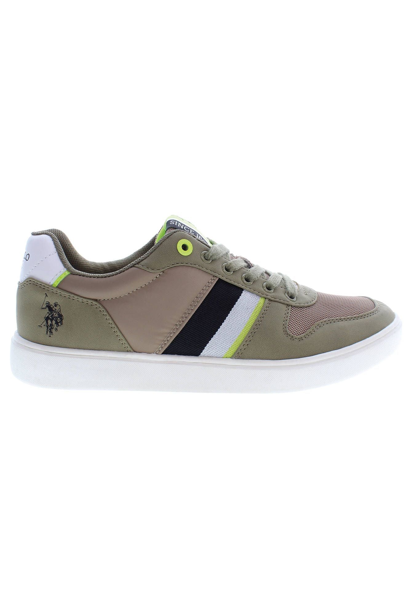 US POLO ASSN. Groene Polyester Heren Sneaker