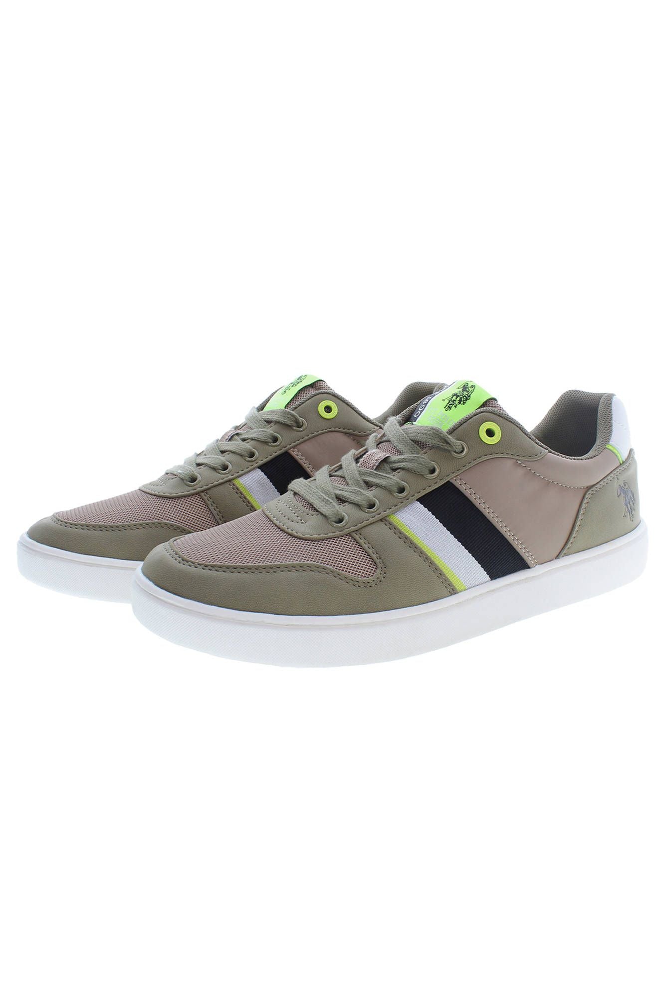 US POLO ASSN. Groene Polyester Heren Sneaker