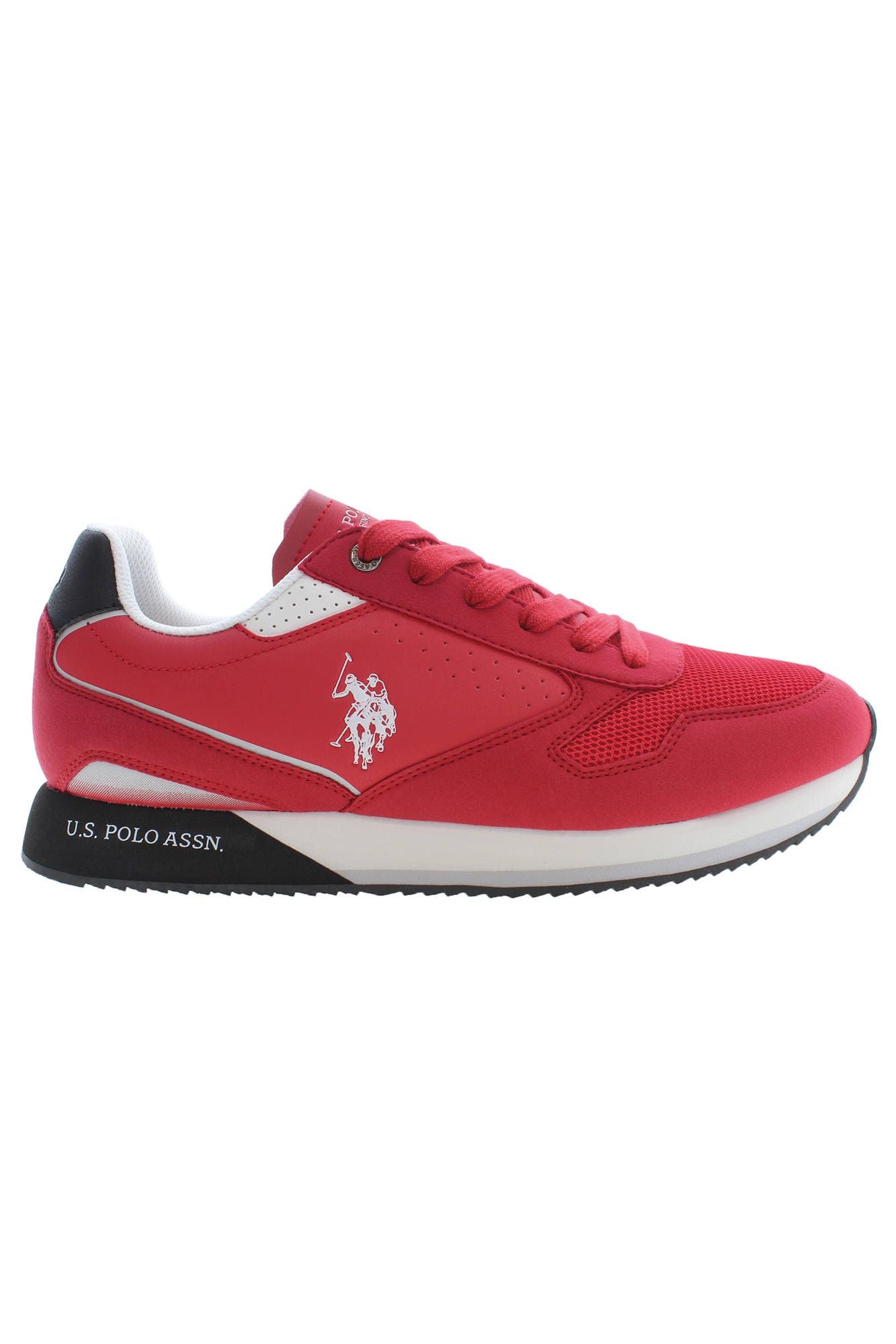 US POLO ASSN. Rode Polyester Heren Sneaker