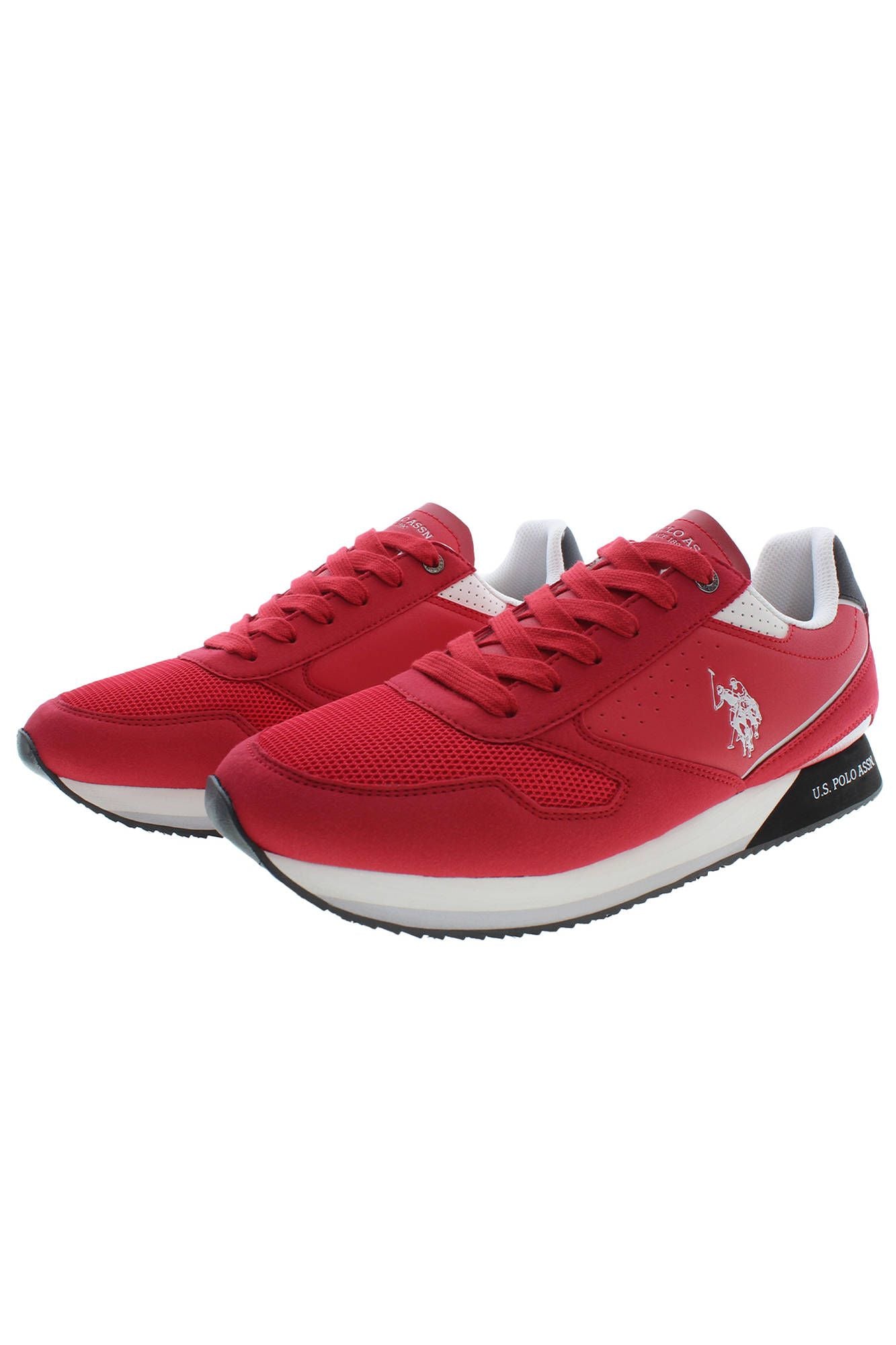 US POLO ASSN. Rode Polyester Heren Sneaker