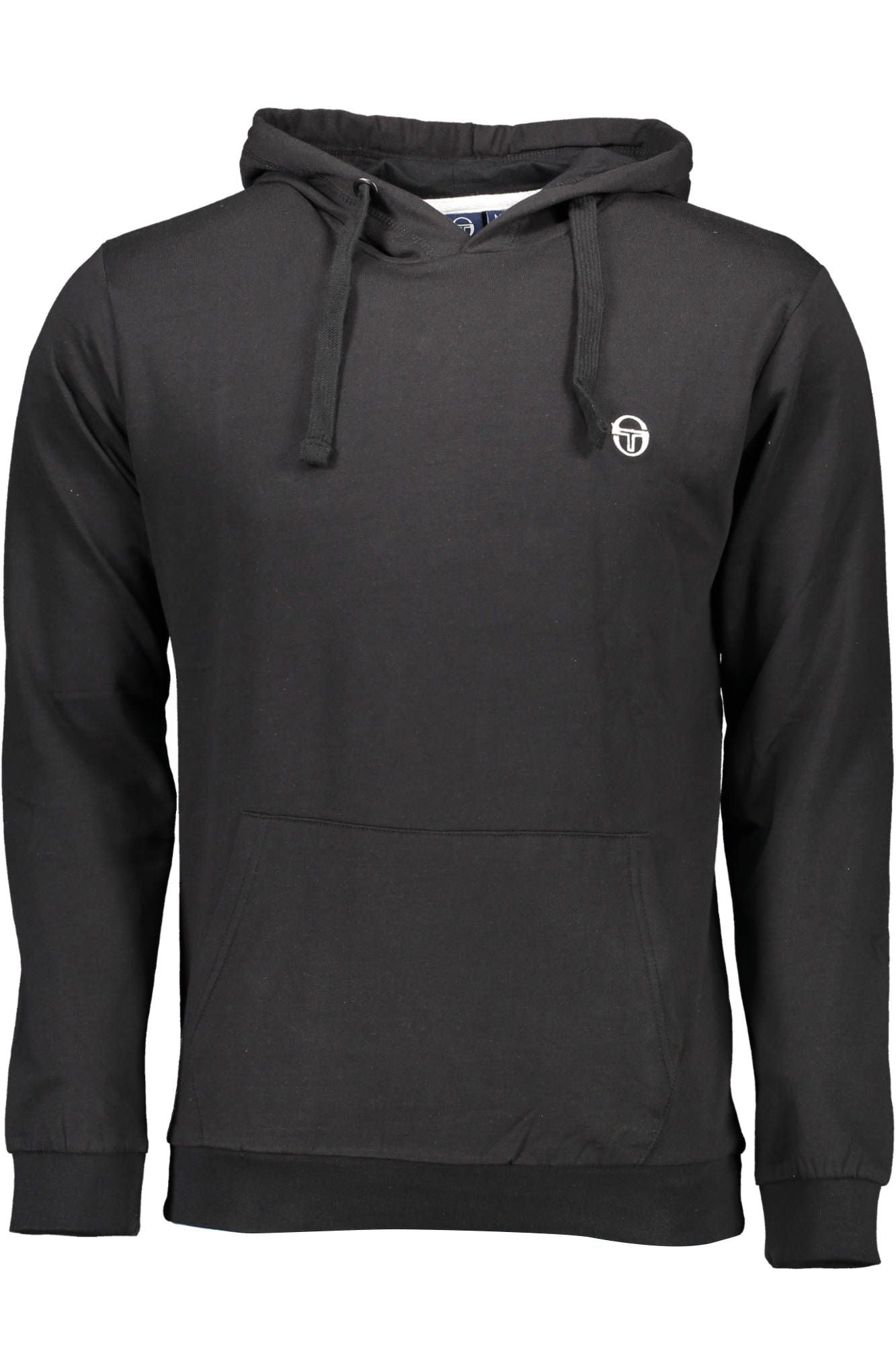 Sergio Tacchini Zwarte Katoenen Herentrui