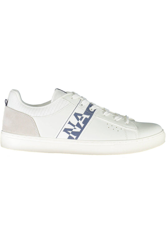 Napapijri witte leren heren sneaker