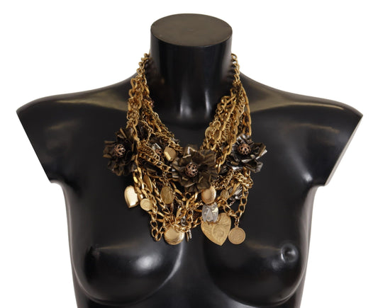 Dolce & Gabbana Siciliaanse Glamour Gouden Statement Ketting