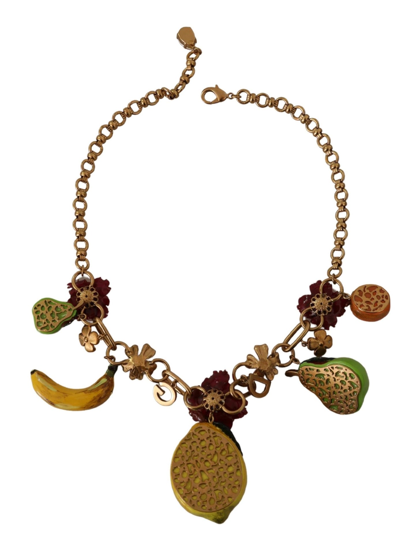 Dolce & Gabbana Chic Gold Statement Sicilië Fruit Ketting