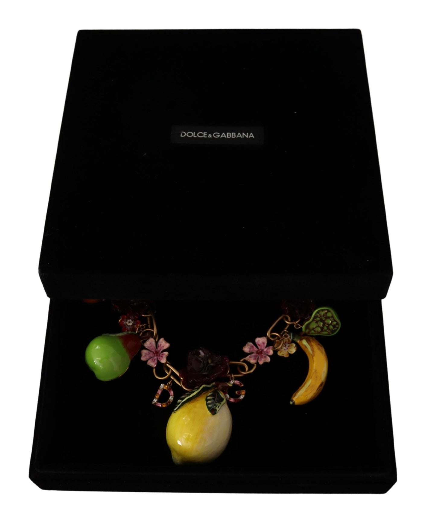 Dolce & Gabbana Chic Gold Statement Sicilië Fruit Ketting