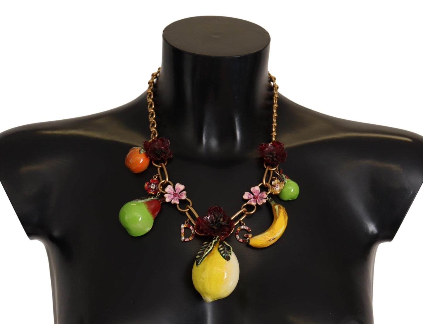 Dolce & Gabbana Chic Gold Statement Sicilië Fruit Ketting