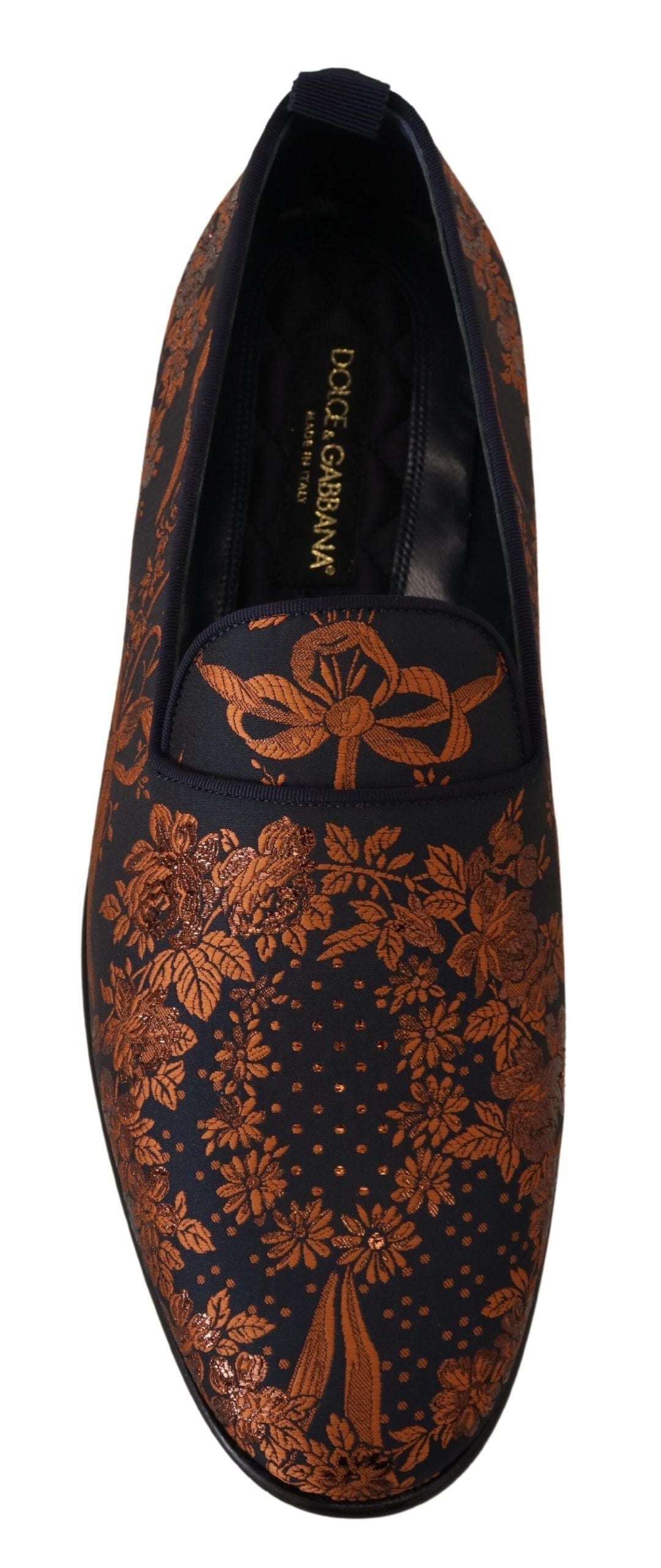 Dolce & Gabbana Elegante Bloemen Slip-On Loafers