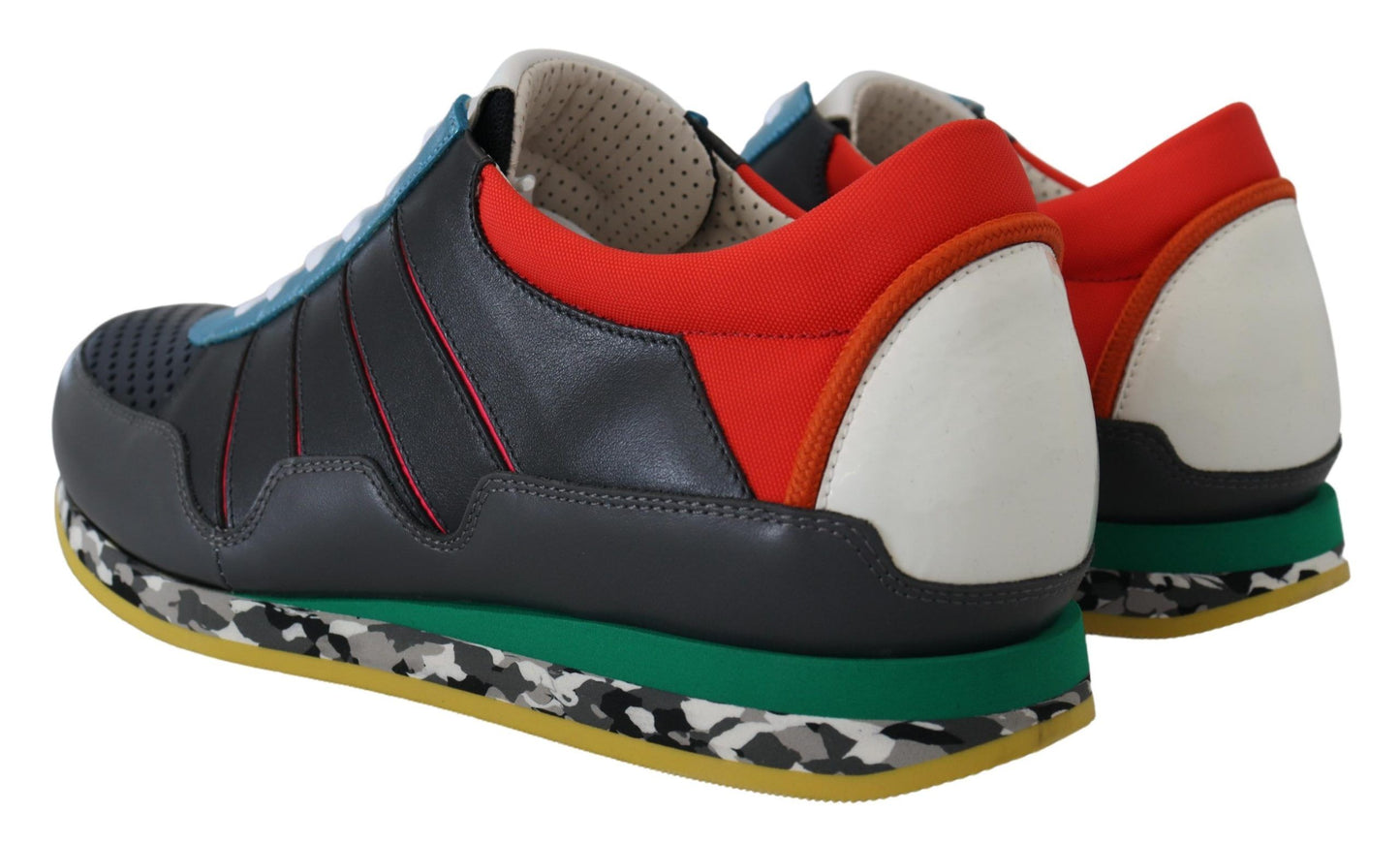 Dolce & Gabbana Multicolor Lage Sneakers van Leermix