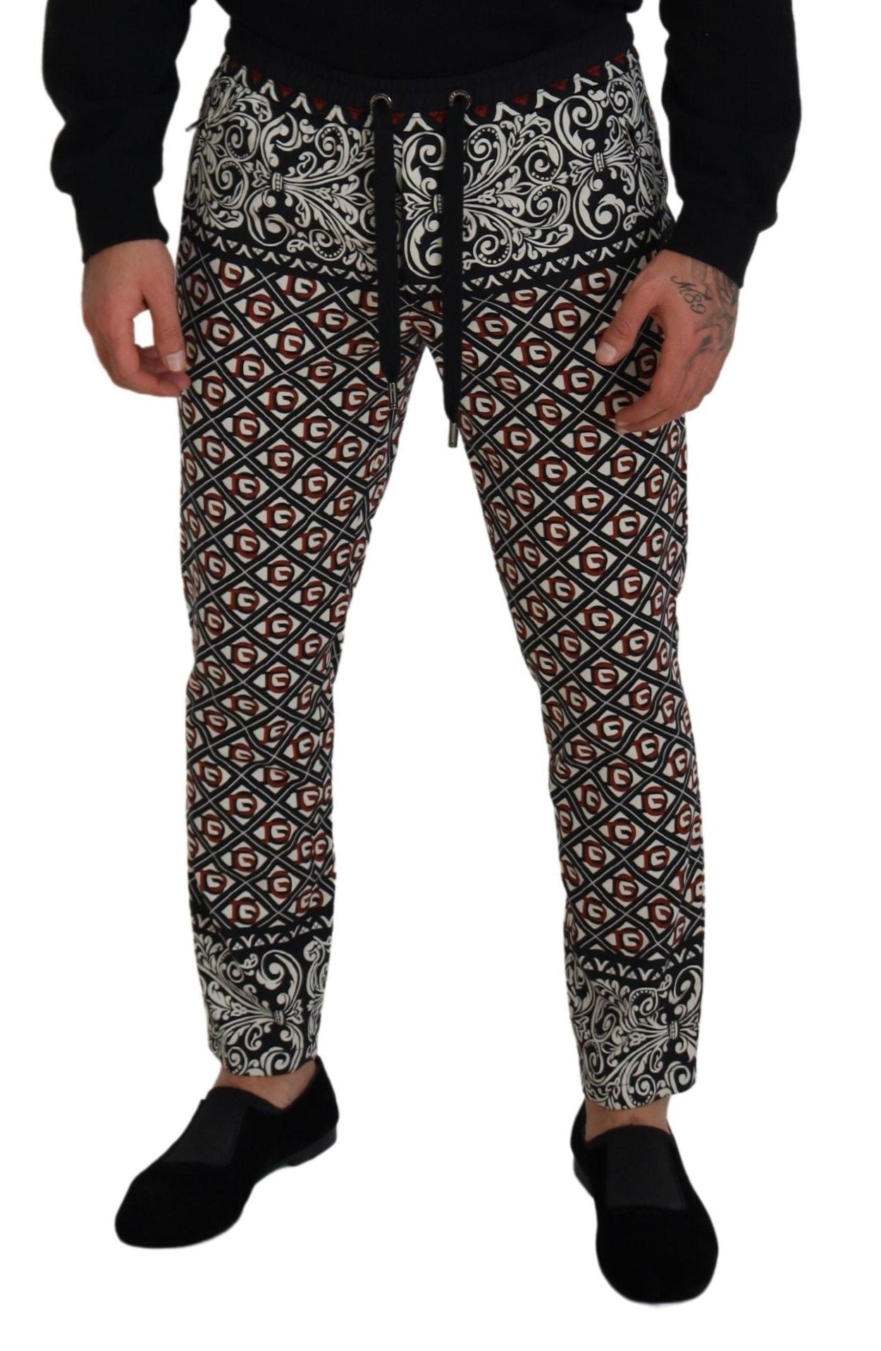 Dolce & Gabbana Elegante Multicolor Joggingbroek