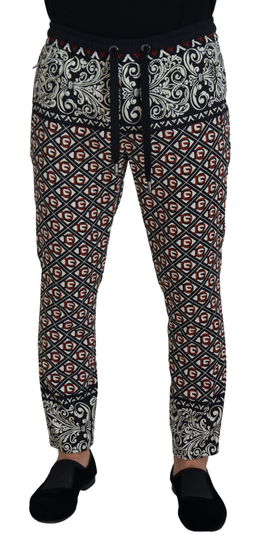 Dolce & Gabbana Elegante Multicolor Joggingbroek