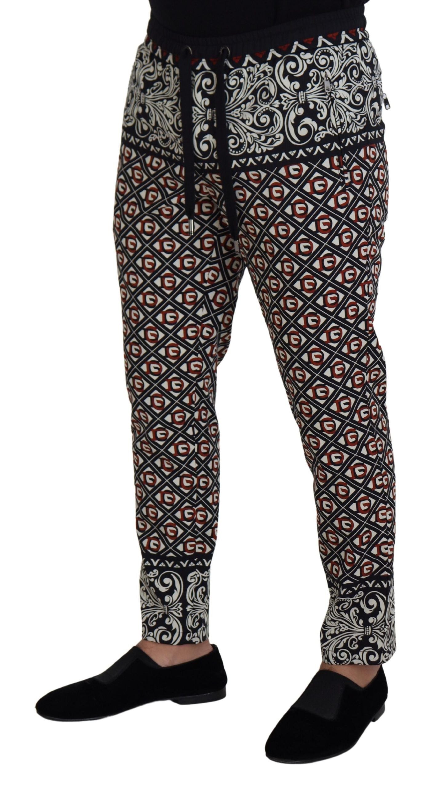 Dolce & Gabbana Elegante Multicolor Joggingbroek