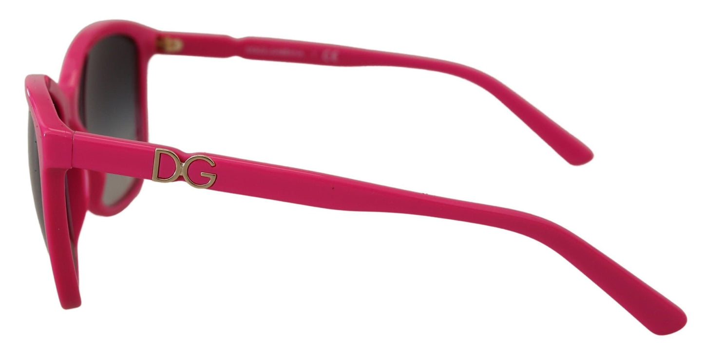 Dolce & Gabbana Elegante Roze Ronde Zonnebril voor Dames