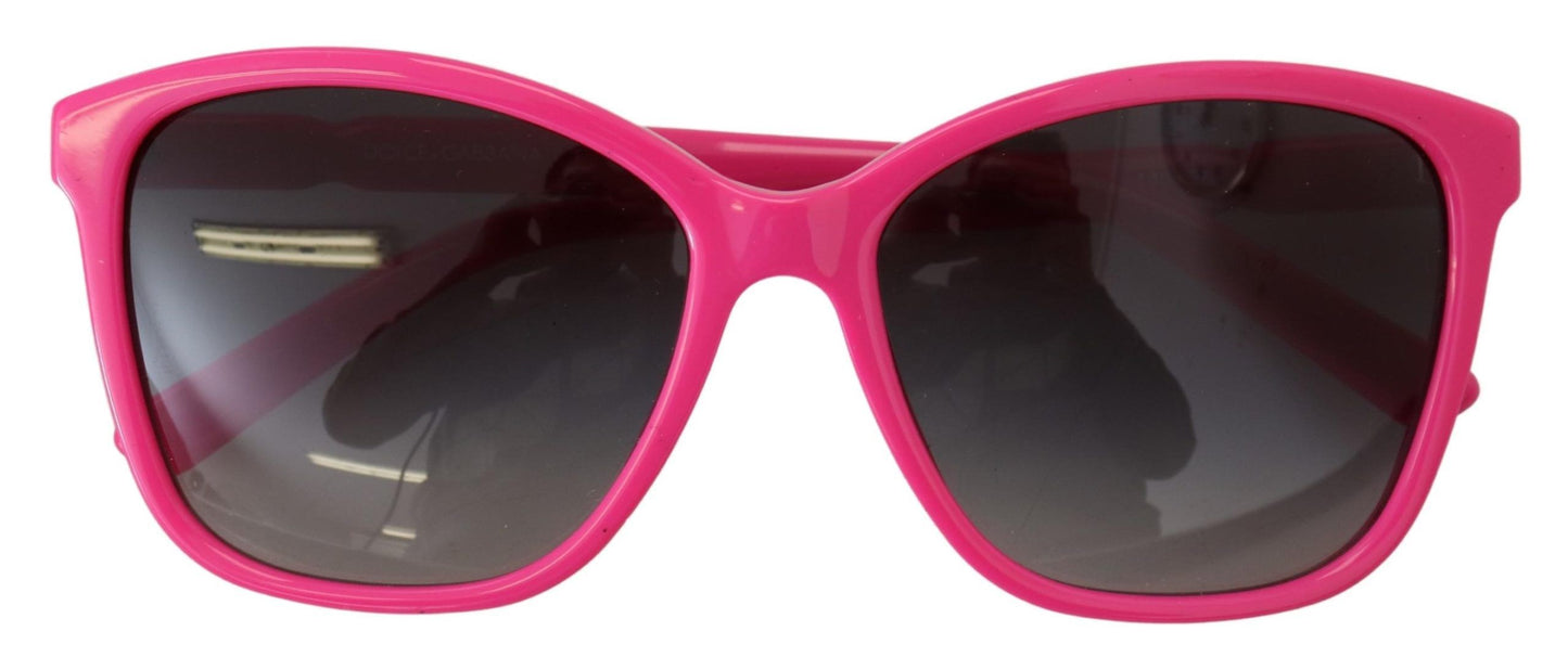 Dolce & Gabbana Elegante Roze Ronde Zonnebril voor Dames