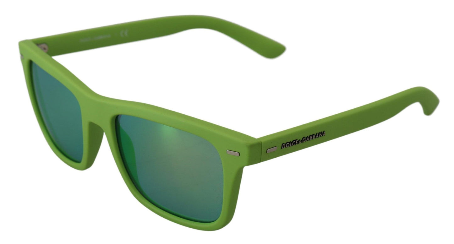 Dolce & Gabbana Acid Green Chic Full Rim Zonnebril