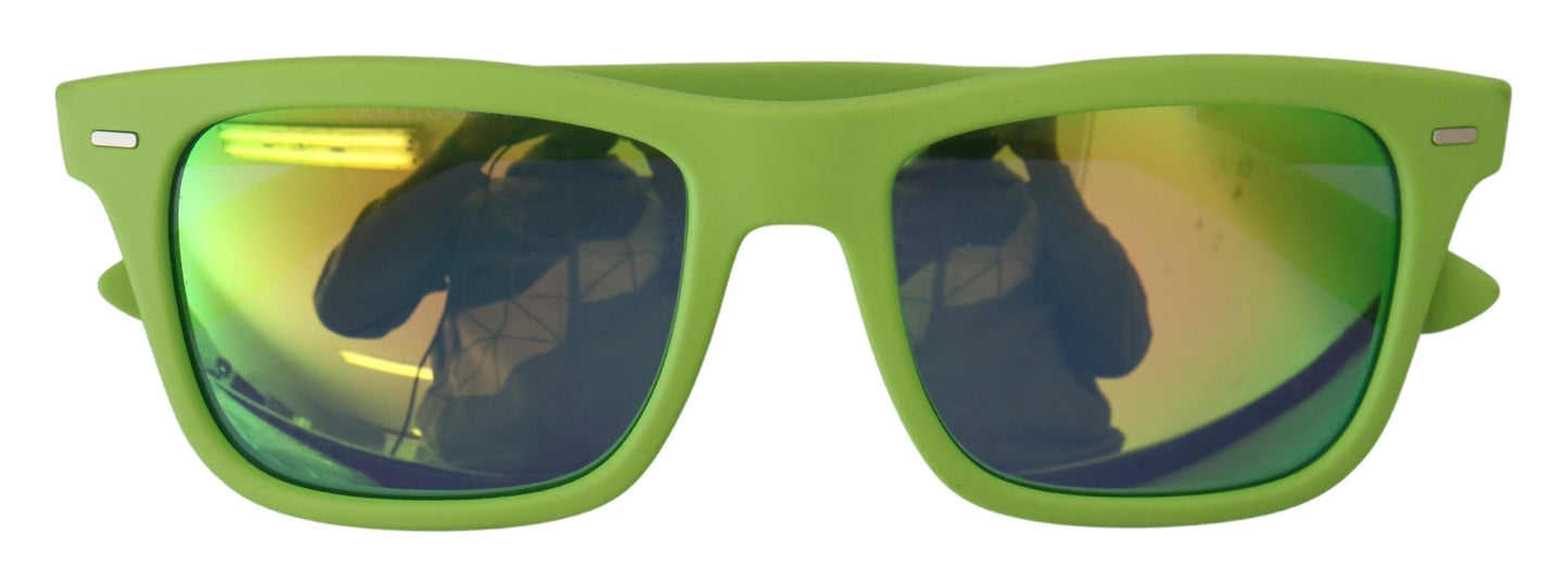 Dolce & Gabbana Acid Green Chic Full Rim Zonnebril