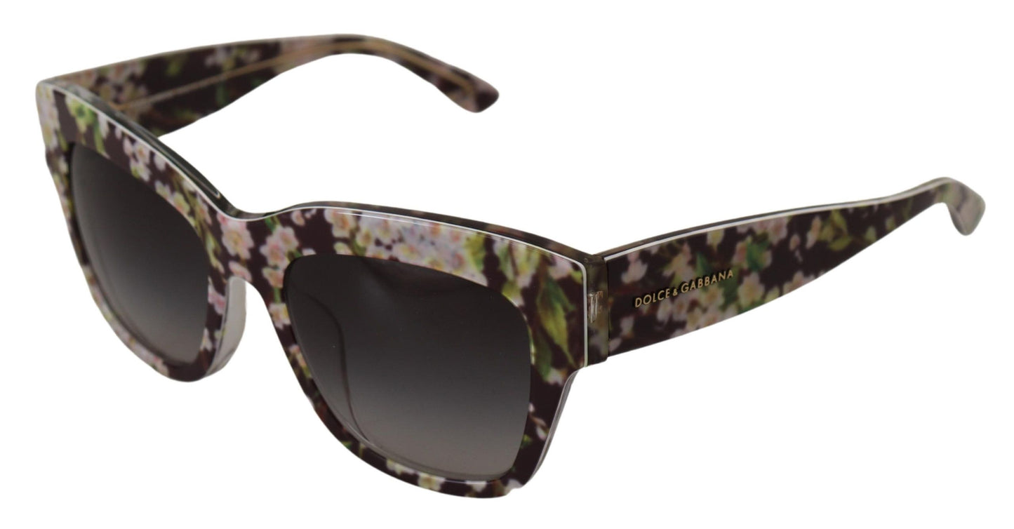 Dolce & Gabbana Elegante Multicolor Gradient Zonnebril