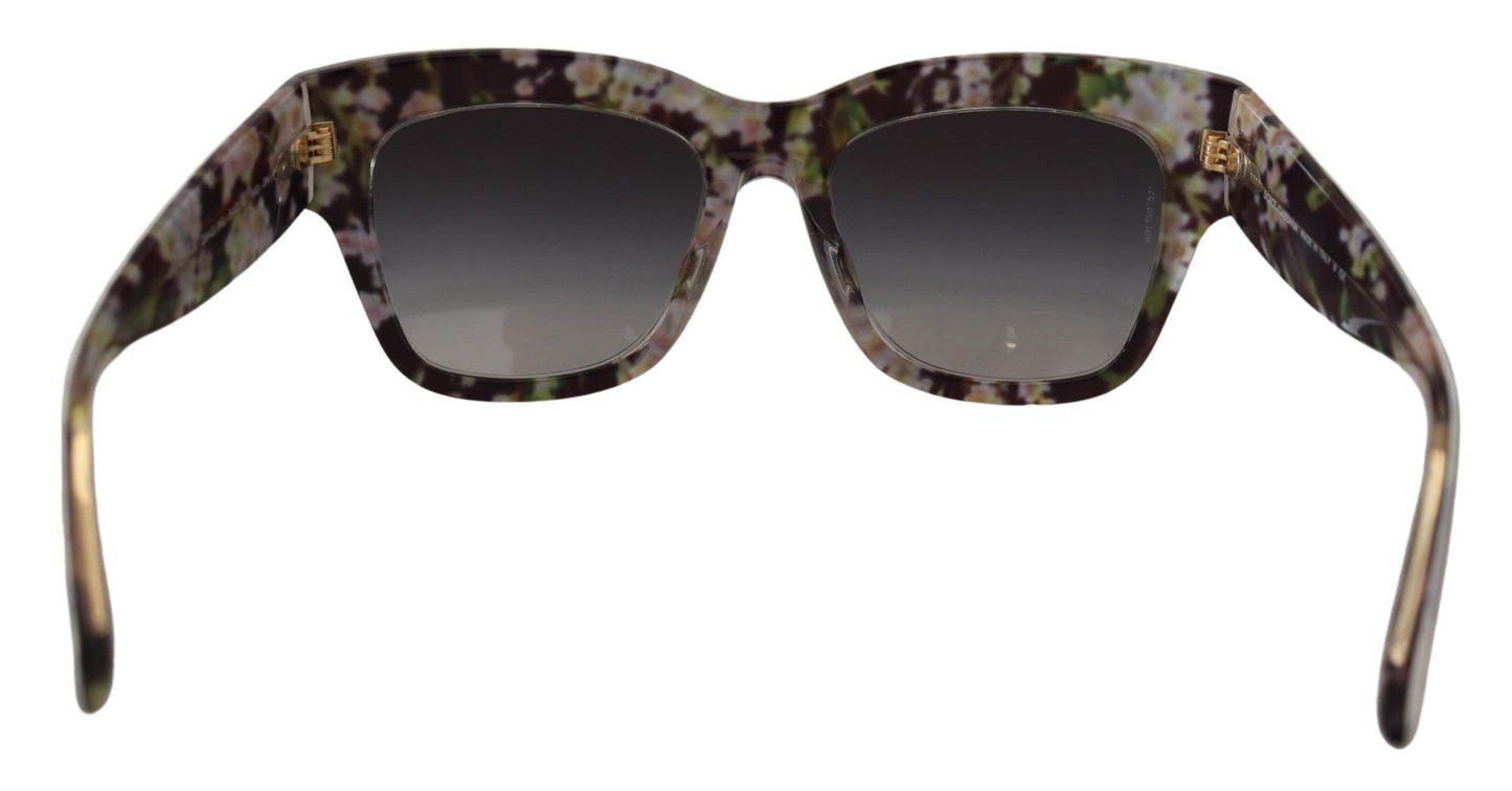 Dolce & Gabbana Elegante Multicolor Gradient Zonnebril